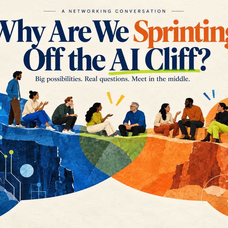 Cover Image for Why Are We Sprinting Off the AI Cliff?