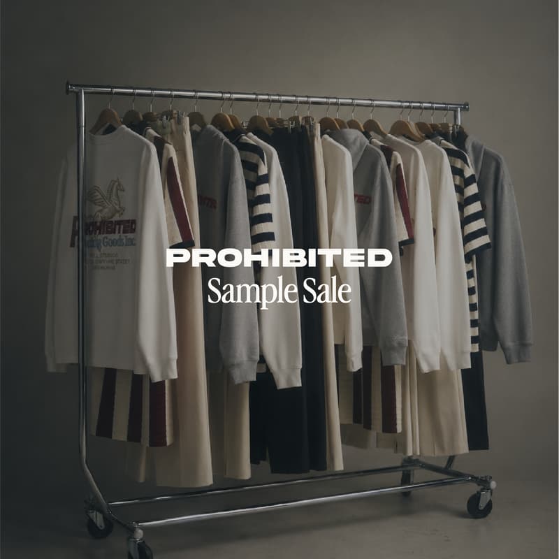 Cover Image for PROHIBITED SAMPLE SALE