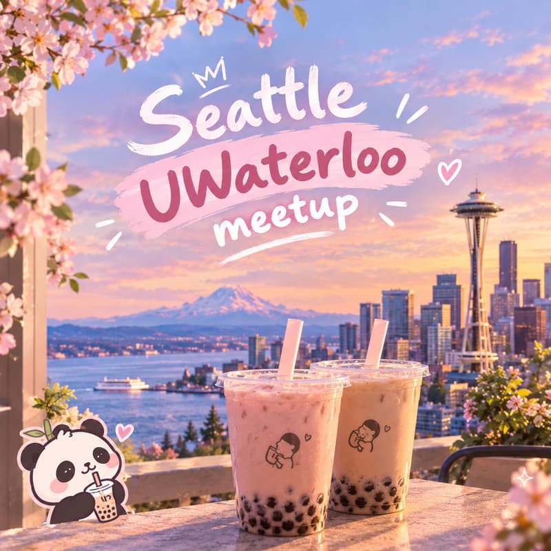 Cover Image for Seattle UWaterloo Boba & Meetup