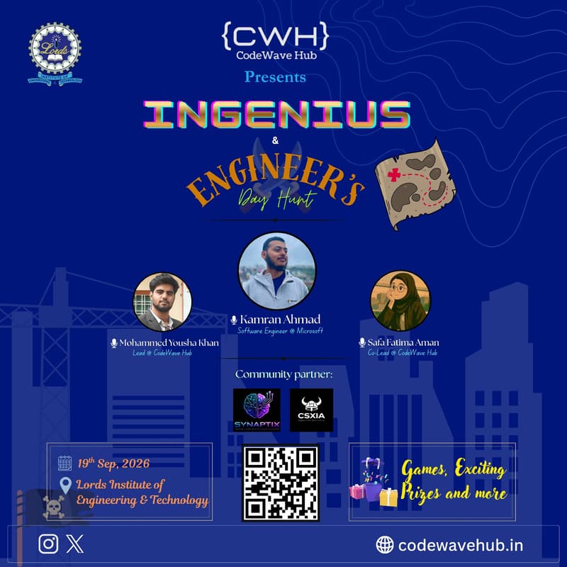 Cover Image for Ingenius | Engineer's Day Hunt