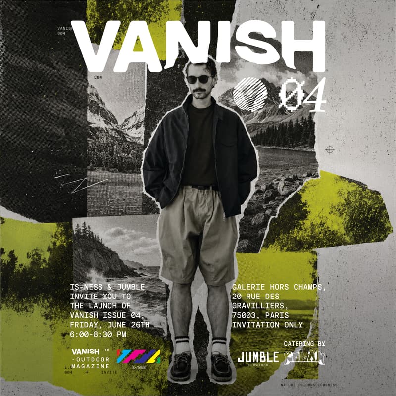 Cover Image for VANISH Issue 004 Launch with Is-ness & Jumble