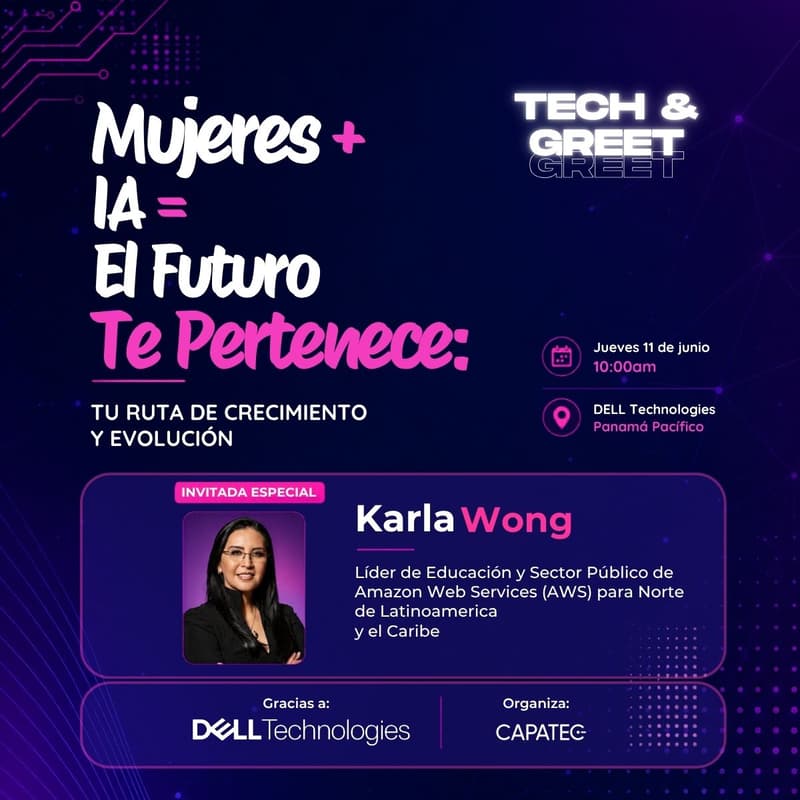 Cover Image for Tech & Greet: Comité de Líderes Innovadoras