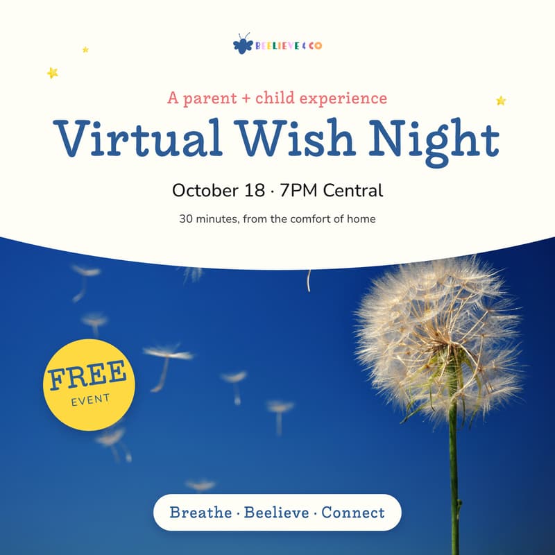 Cover Image for FREE Virtual Wish Night | Parent & Child Experience