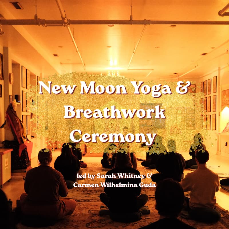 Cover Image for New Moon Yoga & Breathwork Event