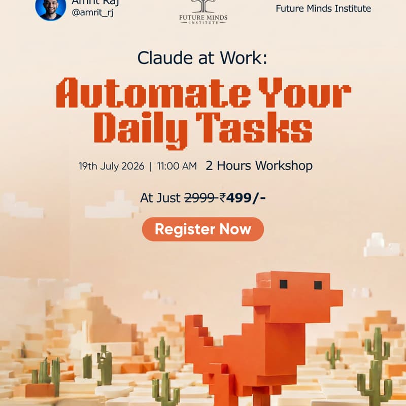 Cover Image for Claude Masterclass: Automate Your Work with AI