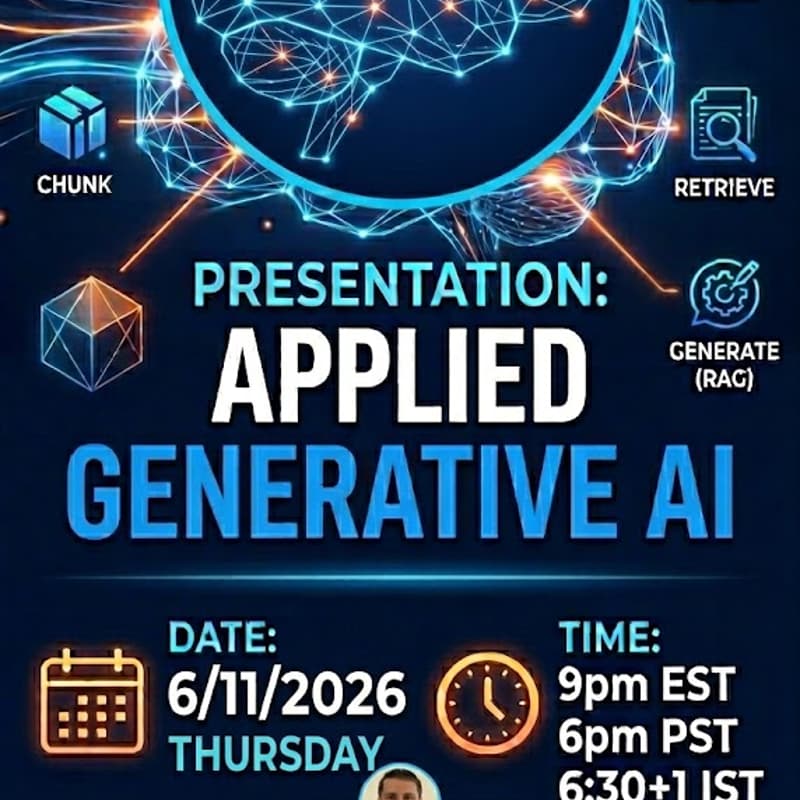 Cover Image for Applied Generative AI Fundamentals