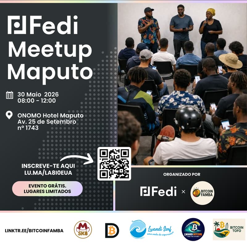 Cover Image for Fedi Meetup Maputo, Moçambique 🇲🇿