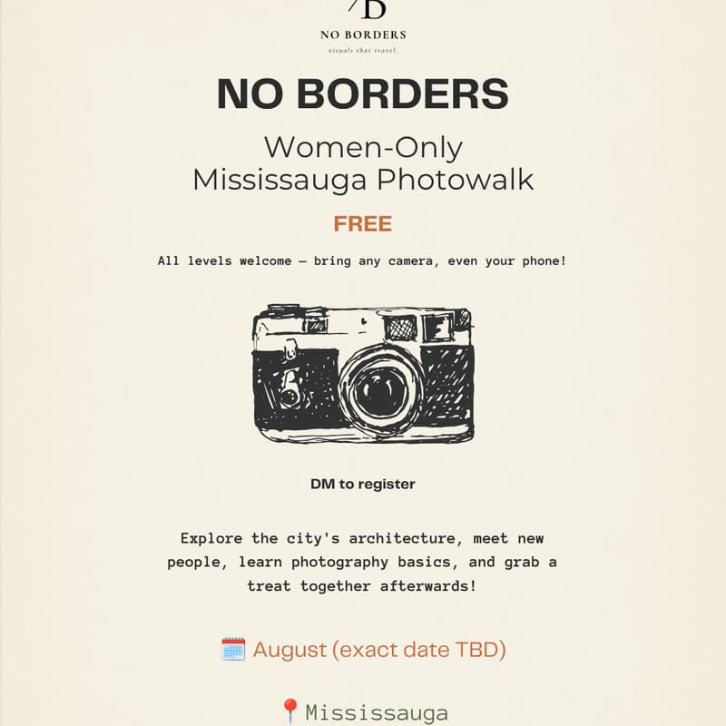 Cover Image for Women-Only Mississauga Photowalk