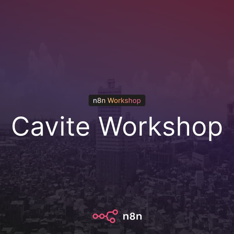 Cover Image for n8n Community Workshop: Sip & Scale Cavite