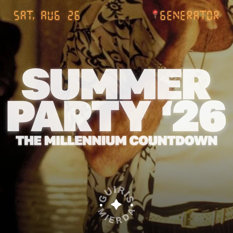 Cover Image for 💿 SUMMER PARTY 2026 | THE MILLENNIUM | Madrid 💿