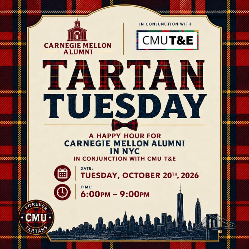 Cover Image for Tartan Tuesday x CMU T&E