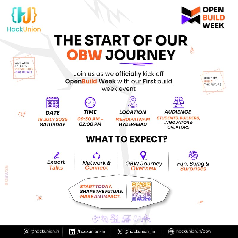 Cover Image for OpenBuild Week | The Beginning of the Journey