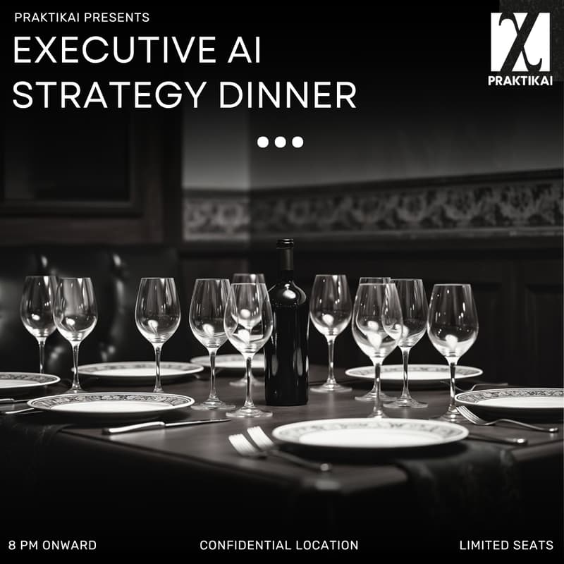 Cover Image for Executive AI Strategy Dinner