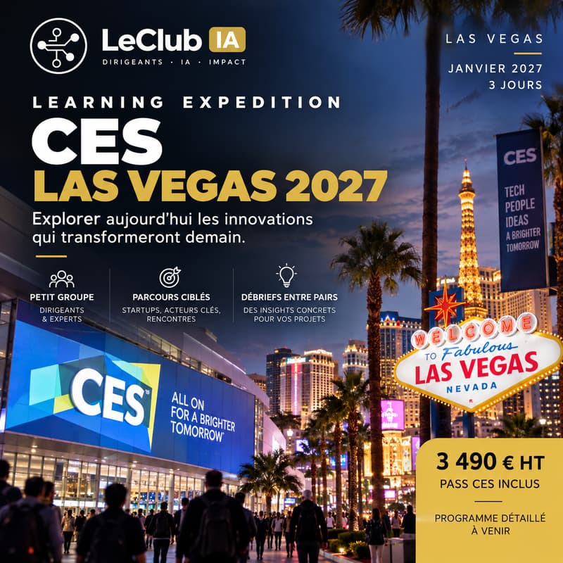 Cover Image for Executive Learning Expedition CES à Las Vegas