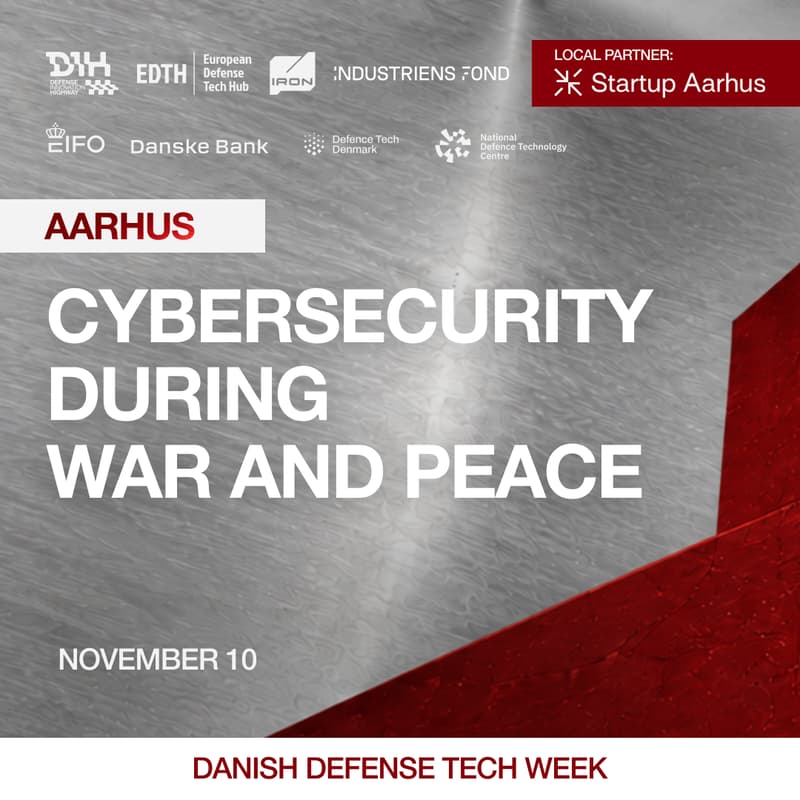 Cover Image for DDTW: Aarhus | Cybersecurity During War and Peace