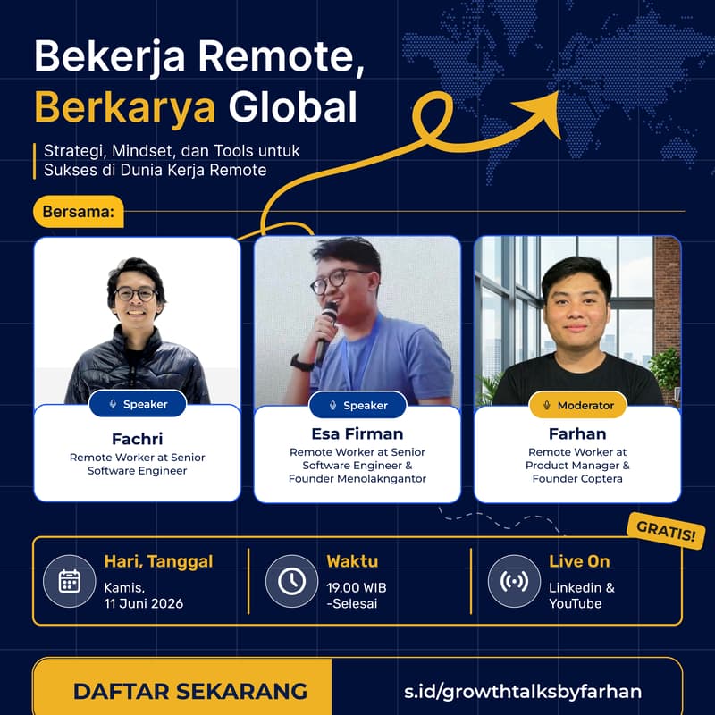 Cover Image for Bekerja Remote, Berkarya Global