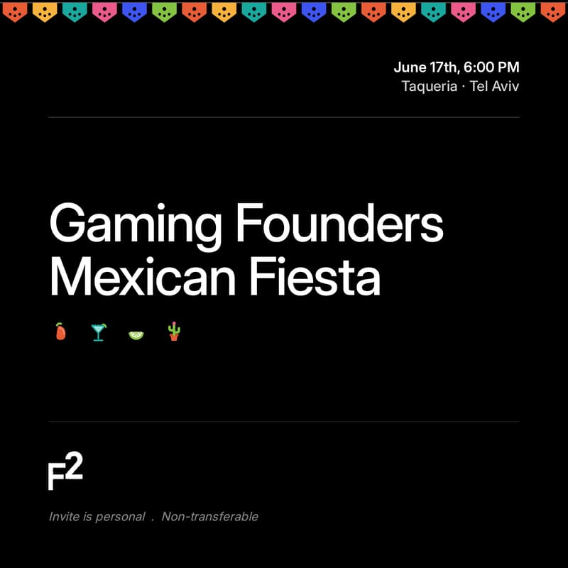 Cover Image for Gaming Founders Mexican Fiesta