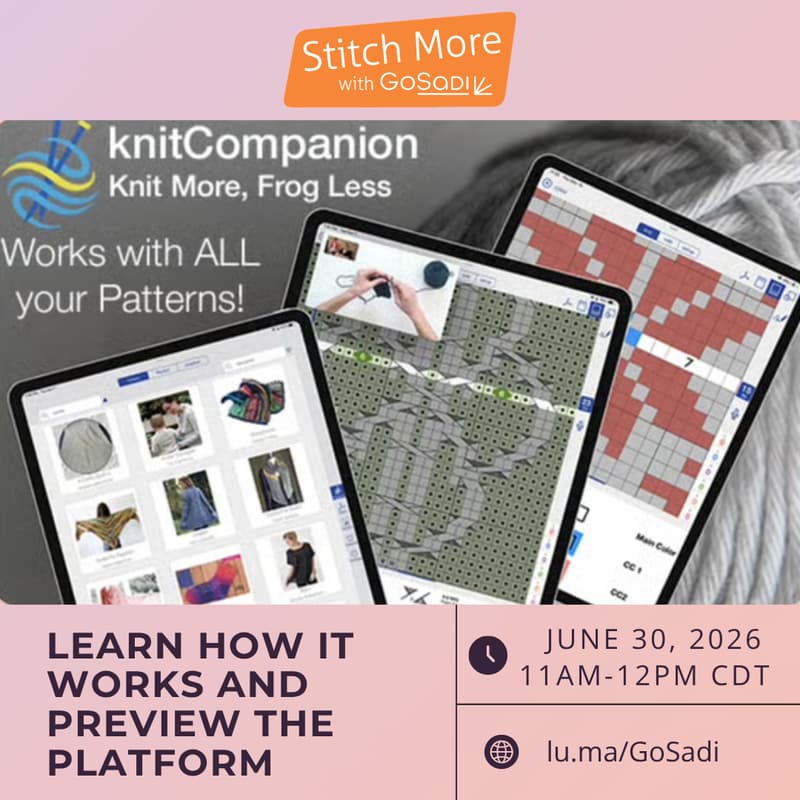 Cover Image for Maker Edition: Meet Knit Companion (not just for knitters!)