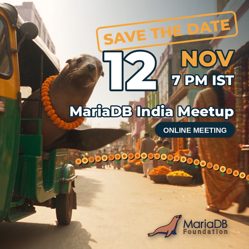 Cover Image for MariaDB India Meetup #1
