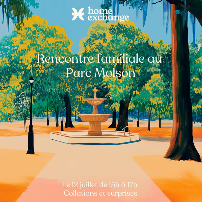 Cover Image for Rencontre familiale au Parc Molson avec HomeExchange