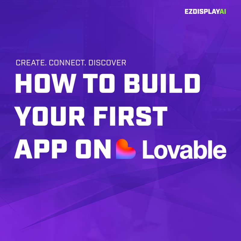 Cover Image for Vibe Code - How to build your first APP on Lovable