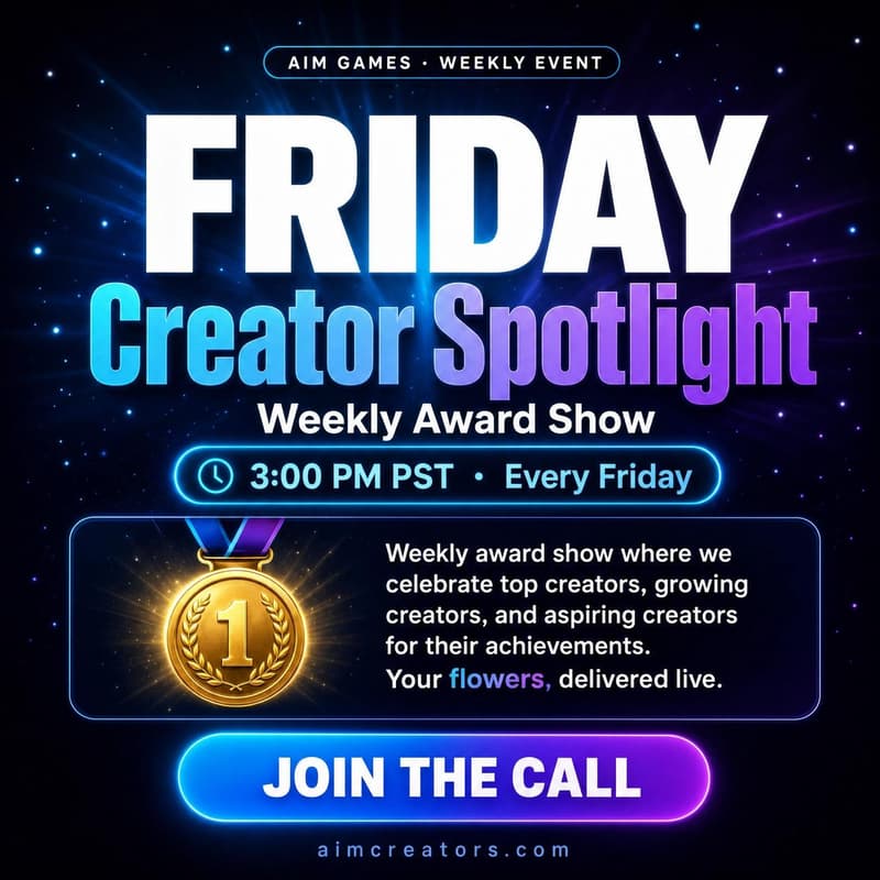 Cover Image for Friday Creator Spotlight w/ Tori