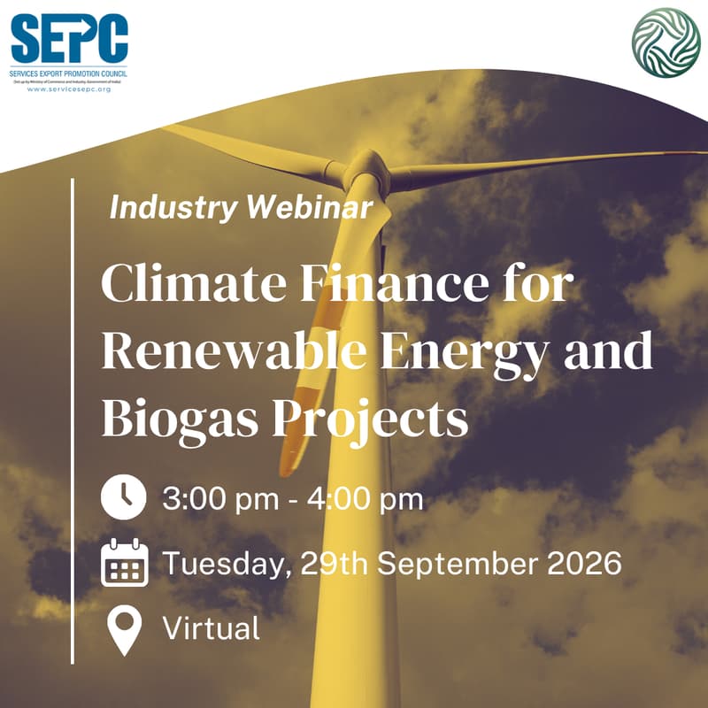 Cover Image for Climate Finance for Renewable Energy and Biogas Projects