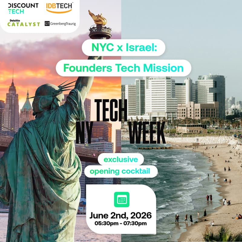 Cover Image for Israel Founders Mission NYC - Opening Cocktail