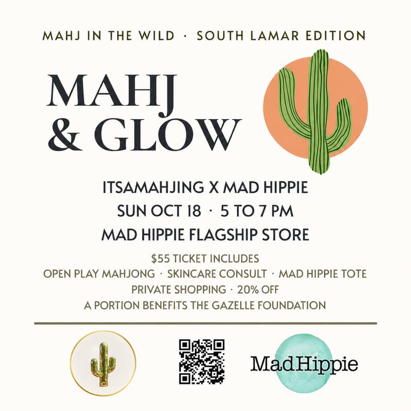Cover Image for Mahj & Glow *Paid Event / RSVP LINK in the description
