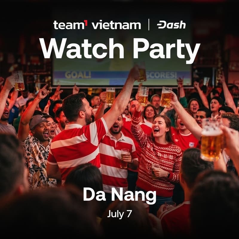 Cover Image for Team1 Vietnam x Dash World Cup Watch Party: