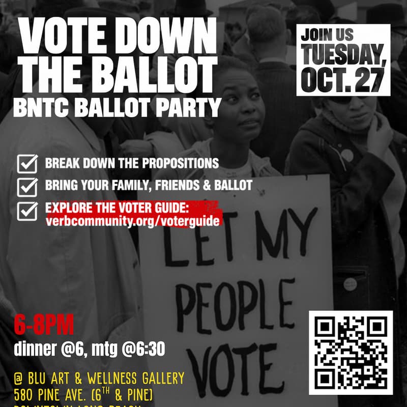 Cover Image for Ballot Party with BLM BNTC