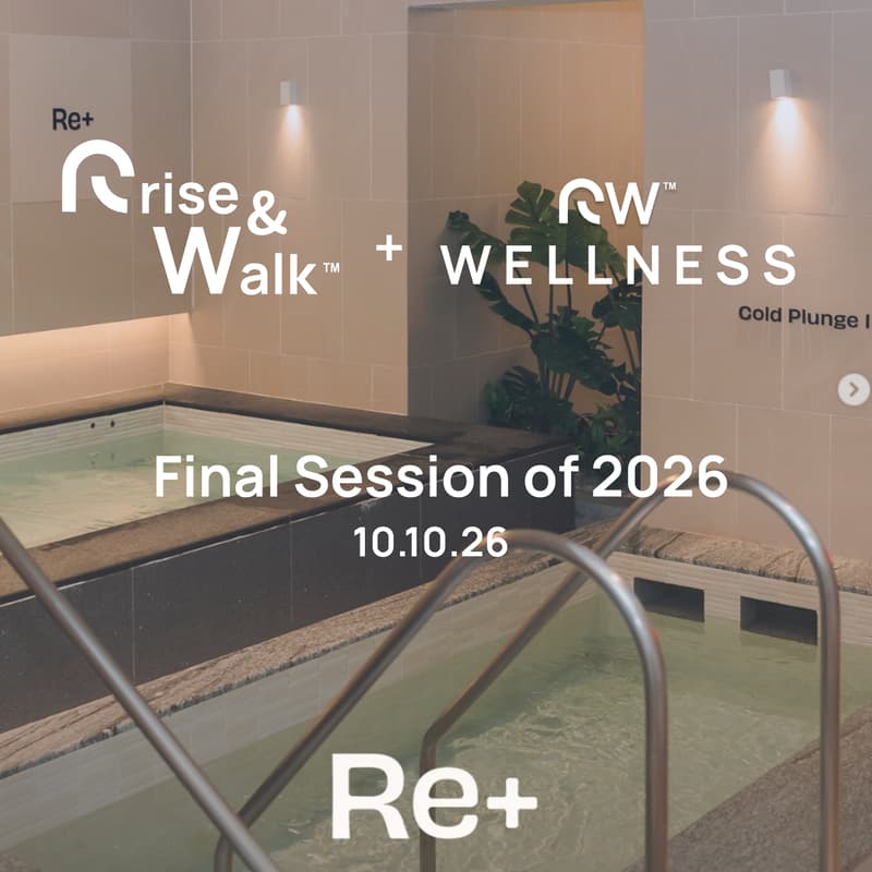 Cover Image for 🌿 Rise & Walk + Wellness | ♨️ Final Session of 2026 ❄️