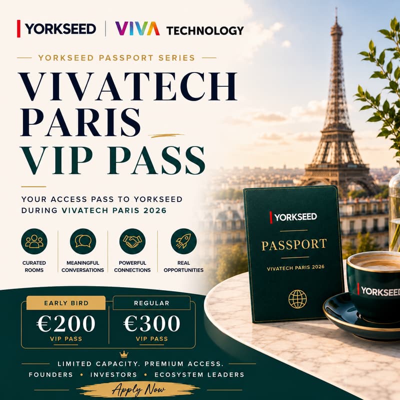 Cover Image for Yorkseed Passport Series | VivaTech Paris 2026 VIP Pass
