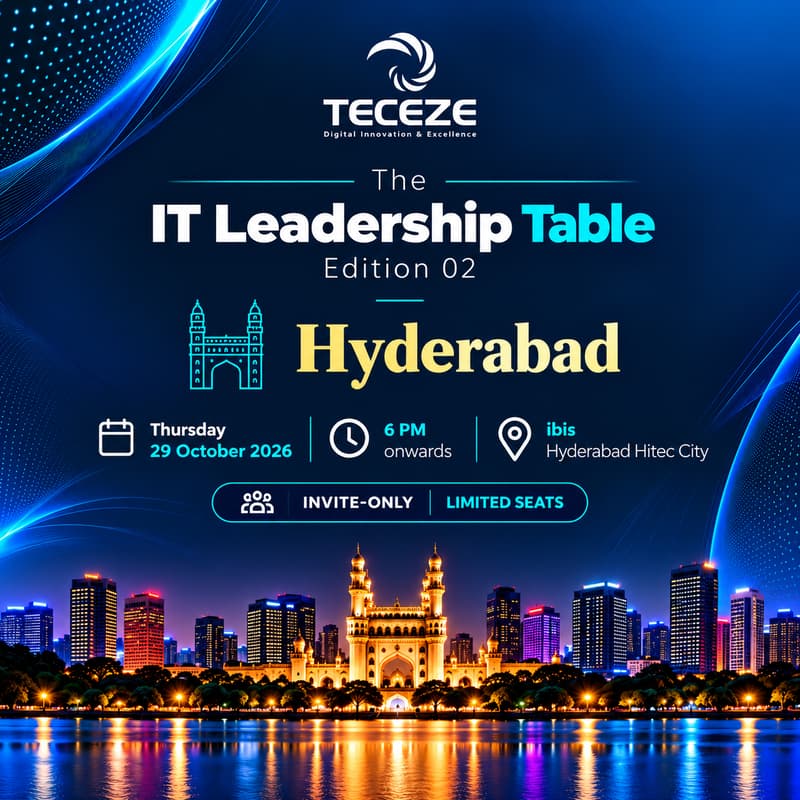 Cover Image for The IT Leadership Table - Edition 02 | Hyderabad