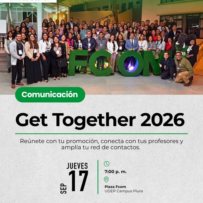 Cover Image for Get Together de Comunicación | UDEP