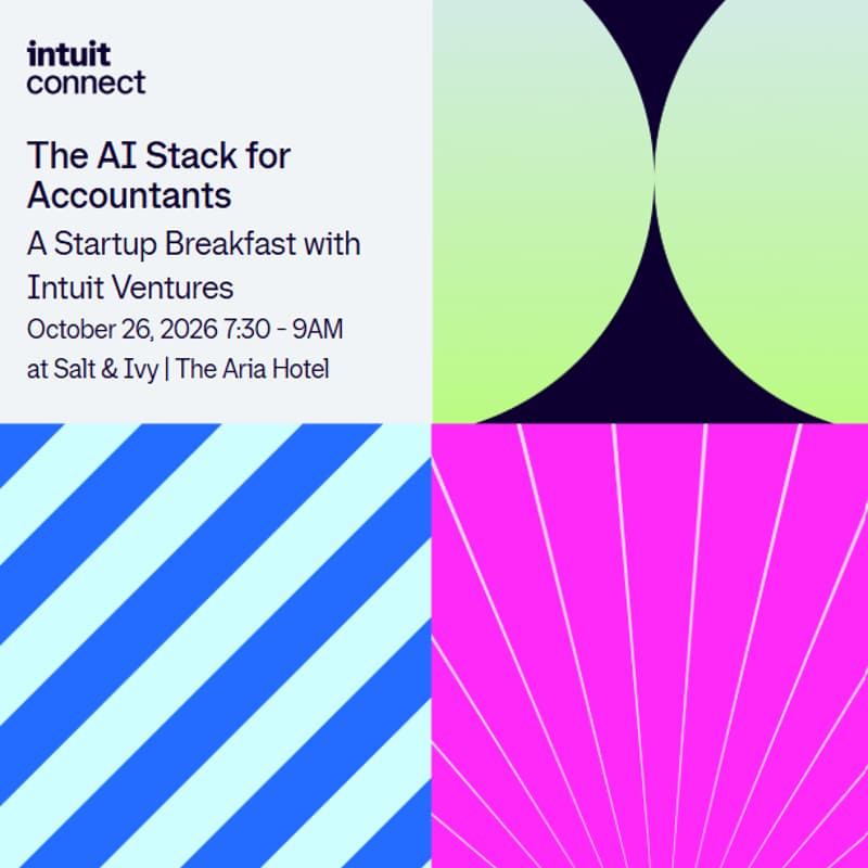 Cover Image for The AI Stack for Accountants: A Startup Breakfast with Intuit Ventures
