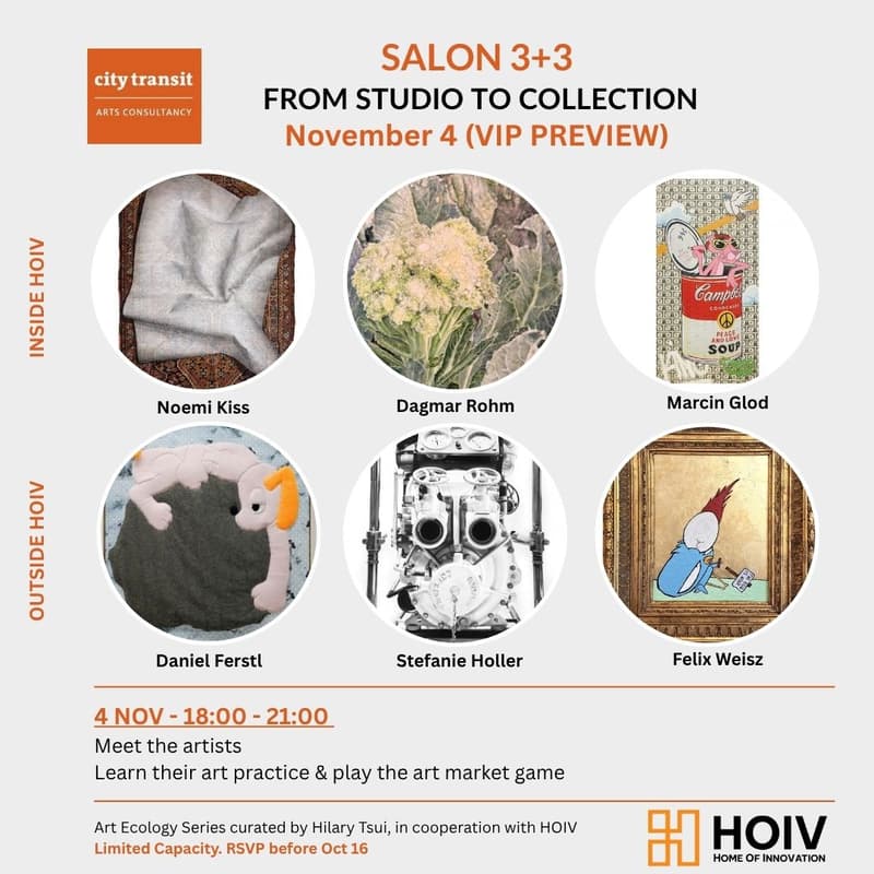 Cover Image for Salon 3+3 - VIP PREVIEW