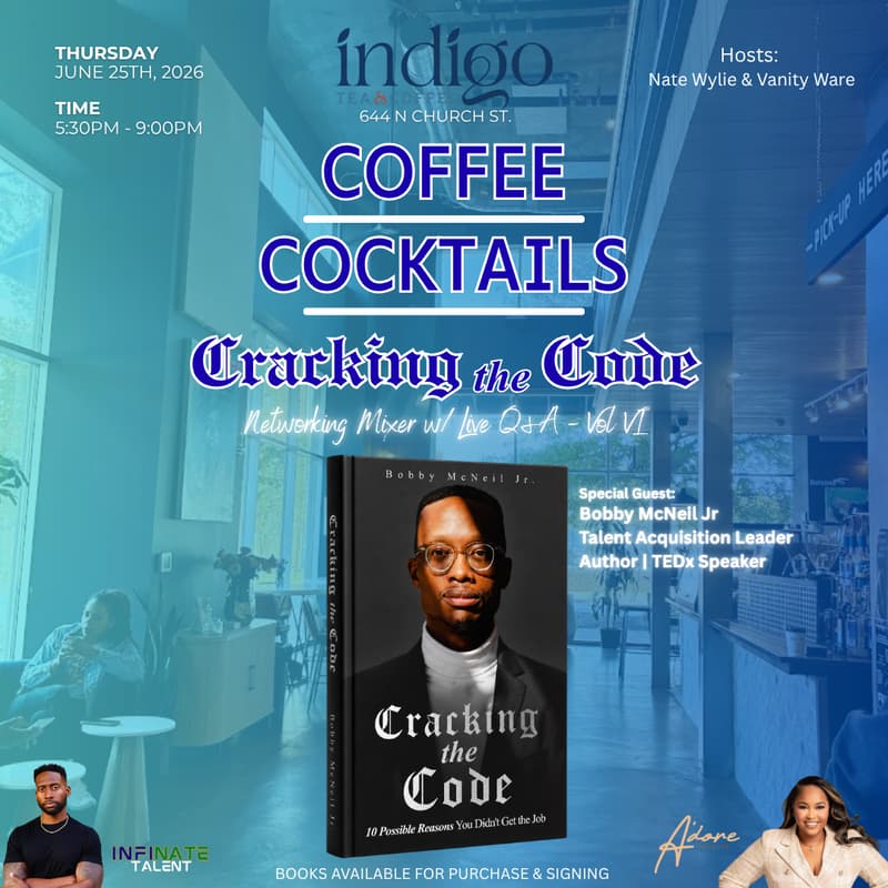Cover Image for Coffee, Cocktails & Careers [Cracking the Code]