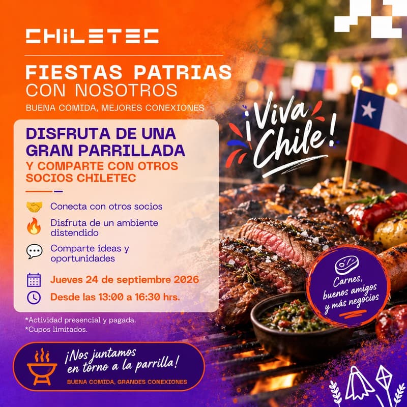 Cover Image for Celebración de Fiestas Patrias Chiletec