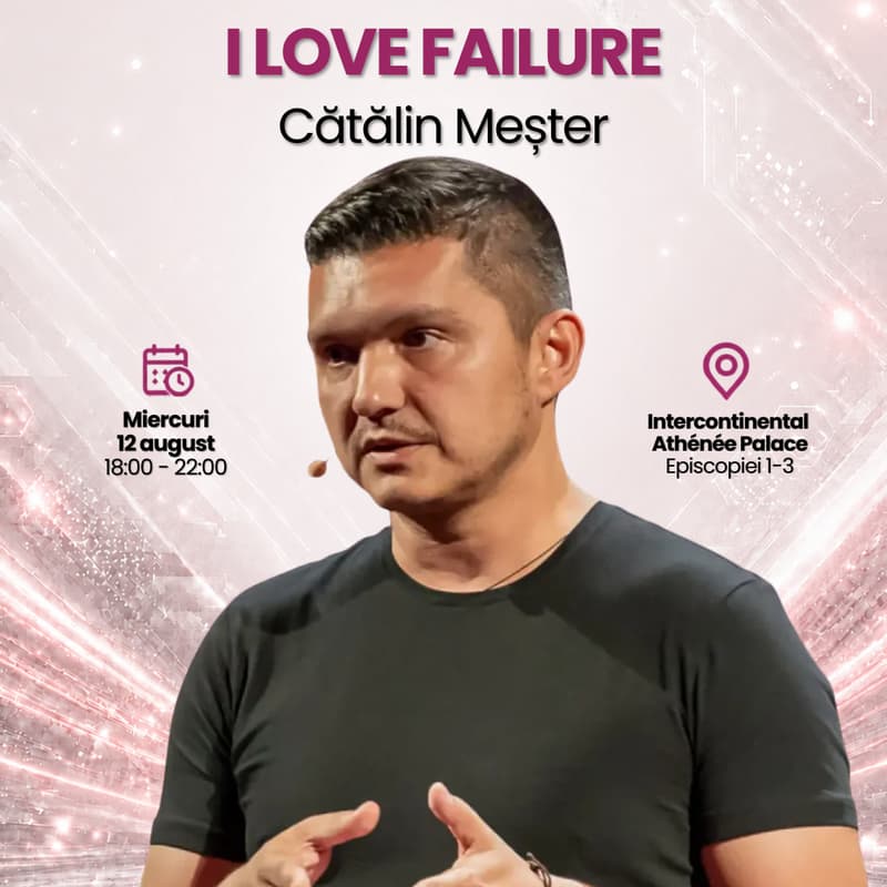 Cover Image for RBC #407: I LOVE FAILURE │Cătălin Meșter