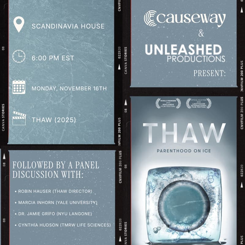 Cover Image for THAW: Parenthood on Ice · A Film Screening and Panel Discussion · NYC