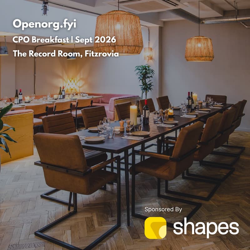 Cover Image for Open Org Quarterly CPO Breakfast