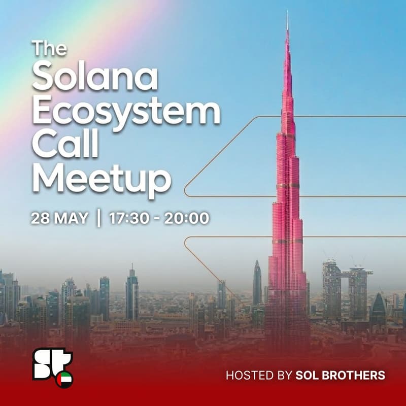 Cover Image for Superteam UAE: Solana Ecosystem Call Meetup