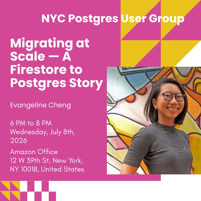 Cover Image for Migrating at Scale — A Firestore to Postgres Story