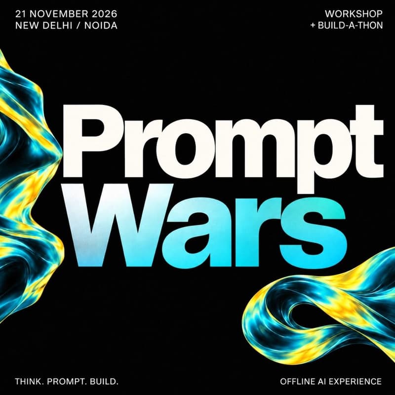 Cover Image for Prompt Wars: Think. Prompt. Outsmart.