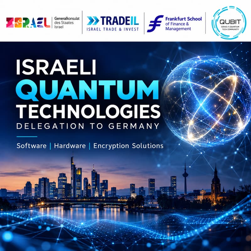 Cover Image for Israeli Quantum & Finance Reception at Frankfurt School of Finance & Management