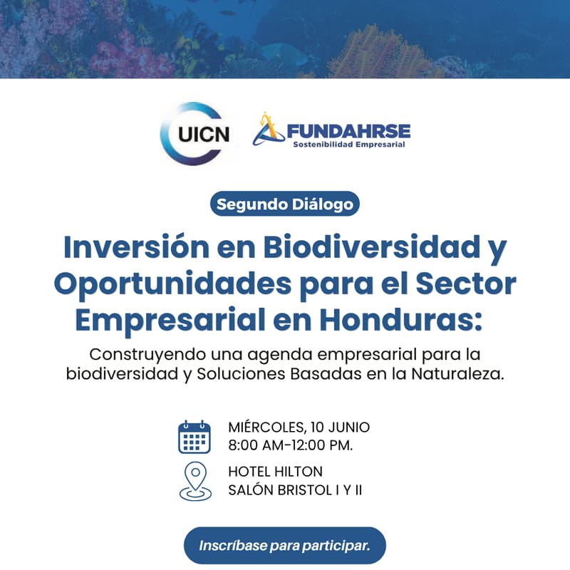 Cover Image for UICN-FUNDAHRSE-Inversión en Biodiversidad y Oportunidades para el Sector Empresarial en Honduras: