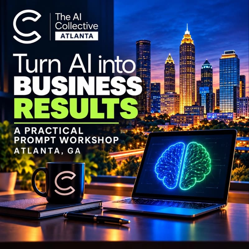 Cover Image for Turn AI into Business Results - A Practical Prompt Workshop (w/ The AI Collective ATL)