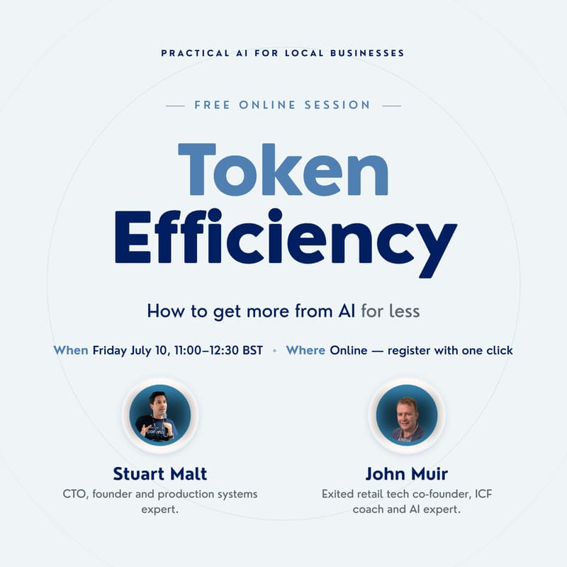 Cover Image for Token Efficiency: How to get more from AI for less