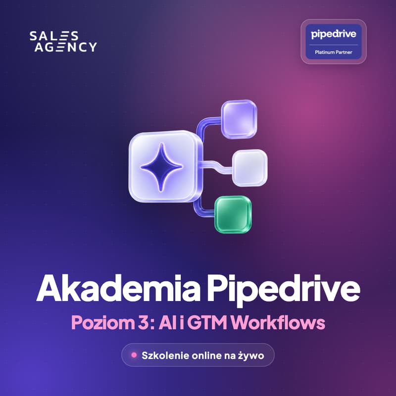 Cover Image for Akademia Pipedrive · Poziom 3: AI i GTM Workflows